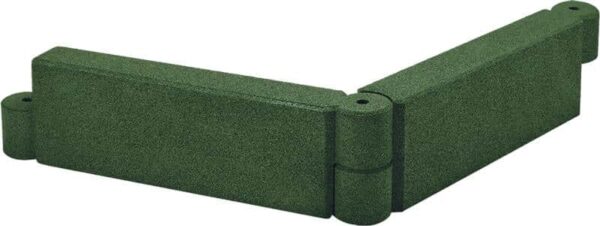 KB3175-1  Flexibele Rubber zandbak rand (losse rand) Groen