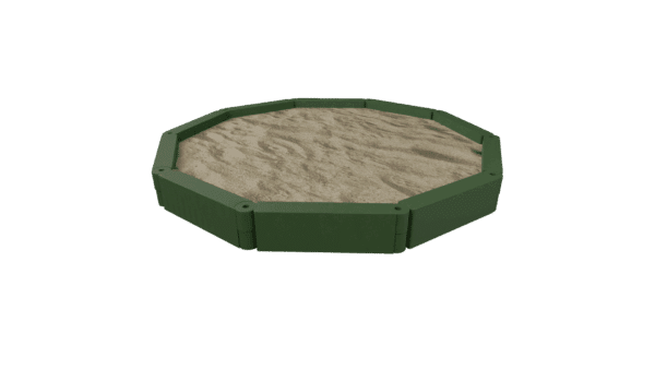 KB3175-1  Flexibele Rubber zandbak rand (losse rand) Groen - Afbeelding 10