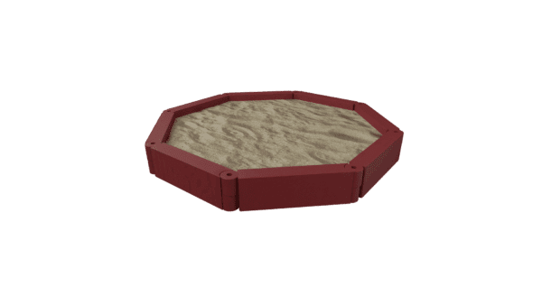 KB3173-1  Flexibele Rubber zandbak rand (losse rand) Rood - Afbeelding 6