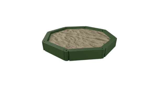 KB3175-8 Flexibele zandbakrand - Zandbak - Rubber Groen - Afbeelding 4