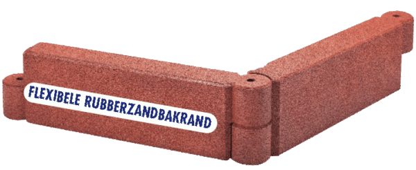 KB3173 - 10 Flexibele Rubber Zandbakranden Rood - Afbeelding 4