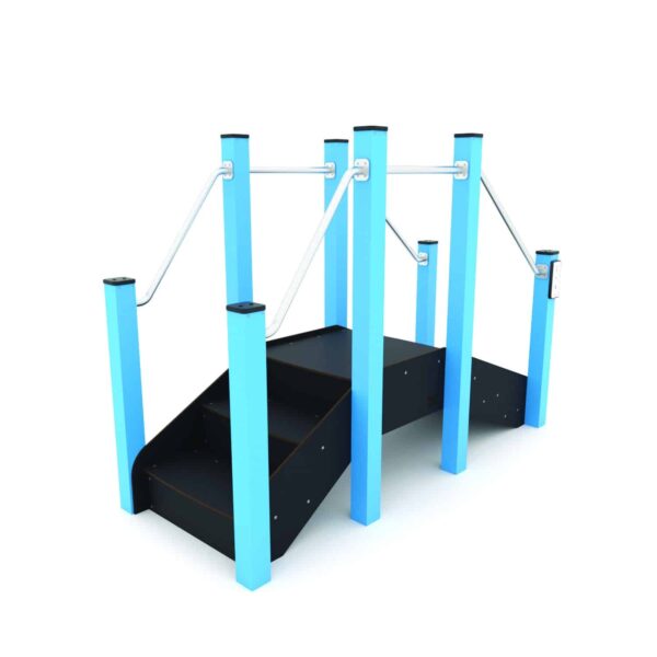 Balanceerbrug met dubbele trap (AC2701) - Afbeelding 6