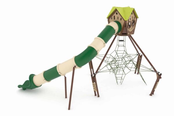 Sky Climber (6.00) met rvs buisglijbaan  (NC1030)