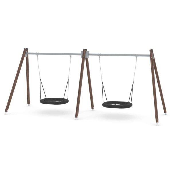 WD0597 | Schommelcombi met 2 Vogelnestschommels XL - Afbeelding 4