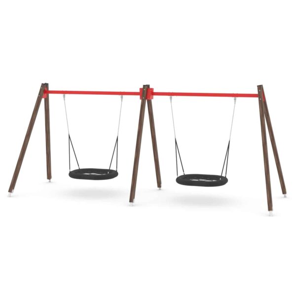 WD0597 | Schommelcombi met 2 Vogelnestschommels XL - Afbeelding 8