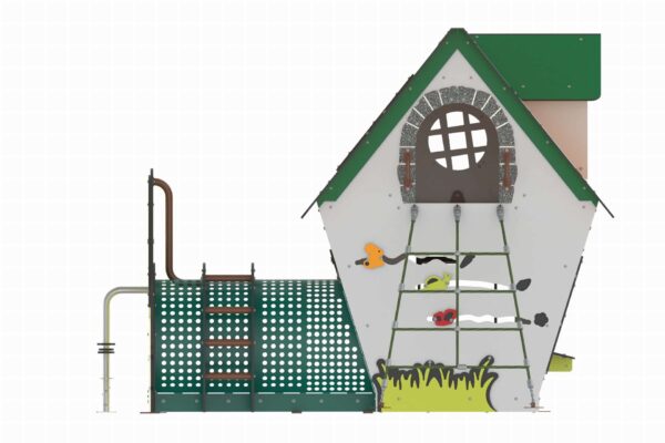 Speelhuis met klimtunnel  (GN0101) - Afbeelding 2