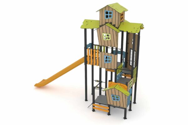 Speeldorp met glijbaan  (TT0201) - Afbeelding 3