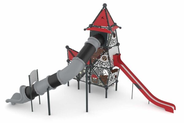 Glijtoren XL met buisglijbaan  (WH1007) - Afbeelding 3