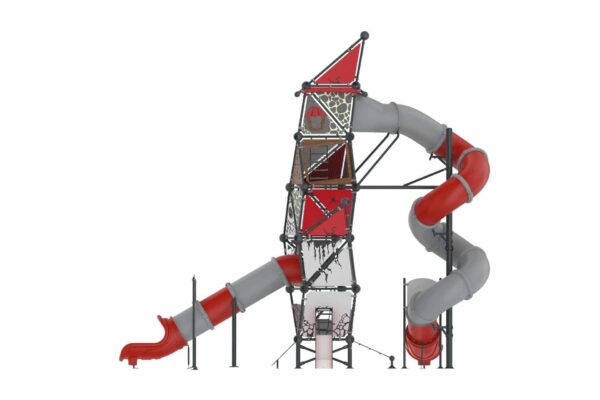 Glijtoren XK met buisglijbaan  (WH1009) - Afbeelding 2