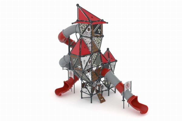 Glijtoren XK met buisglijbaan  (WH1009)