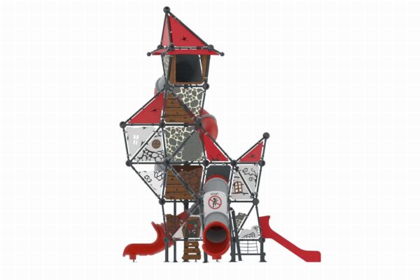Glijtoren XK met buisglijbaan  (WH1009) - Afbeelding 4