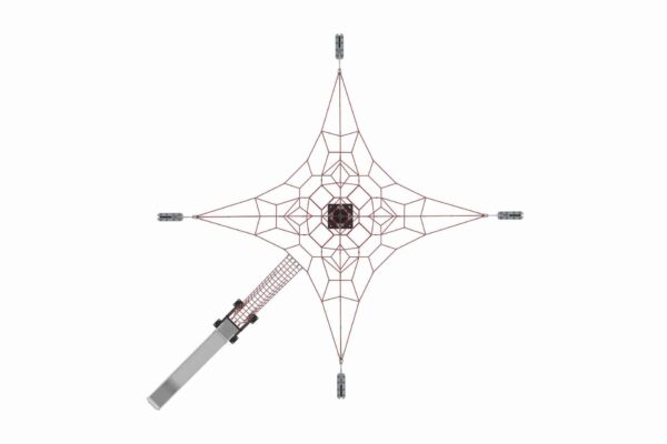 Klimpiramide (6.00) met glijbaan  (NC10011) - Afbeelding 3